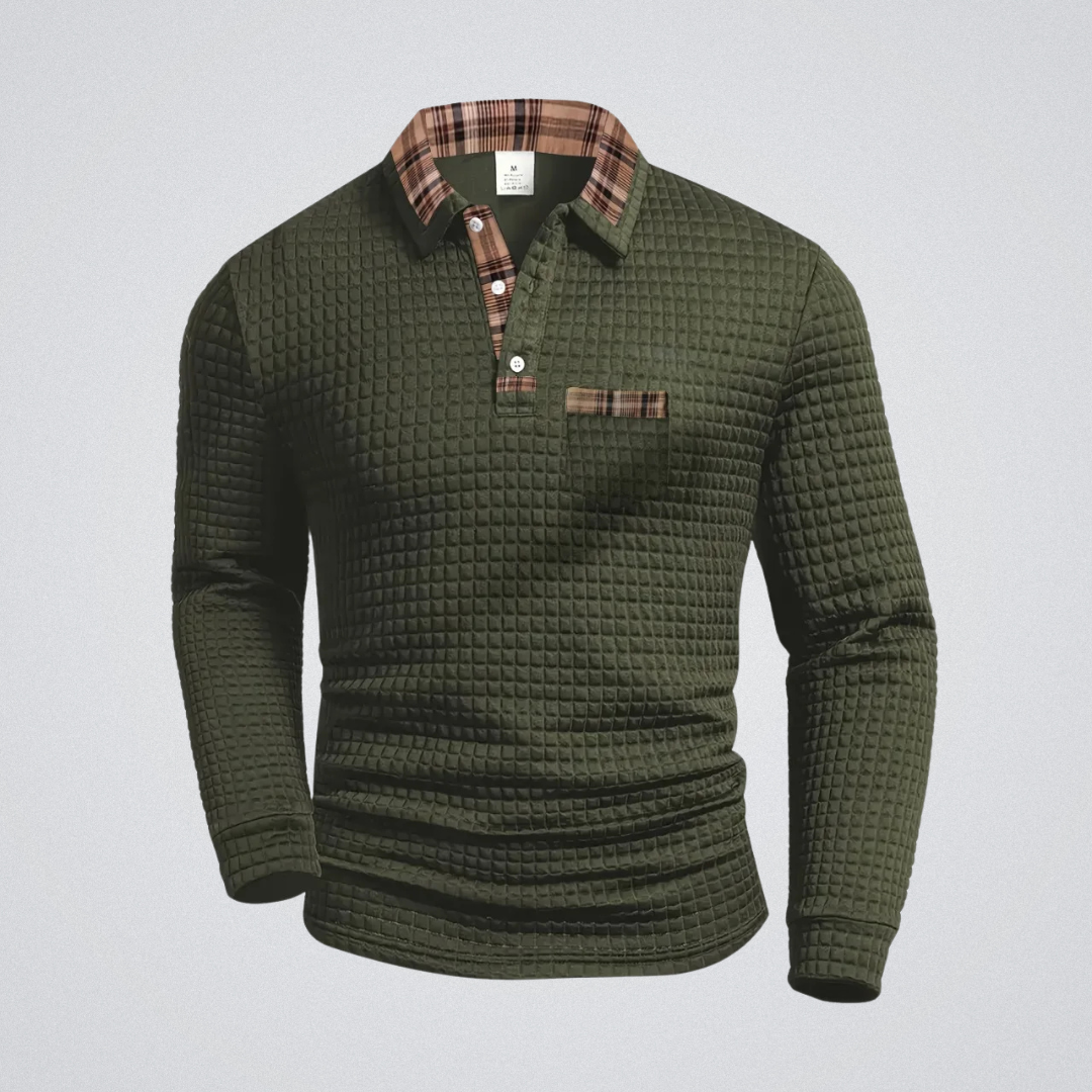 Polo de cuadros